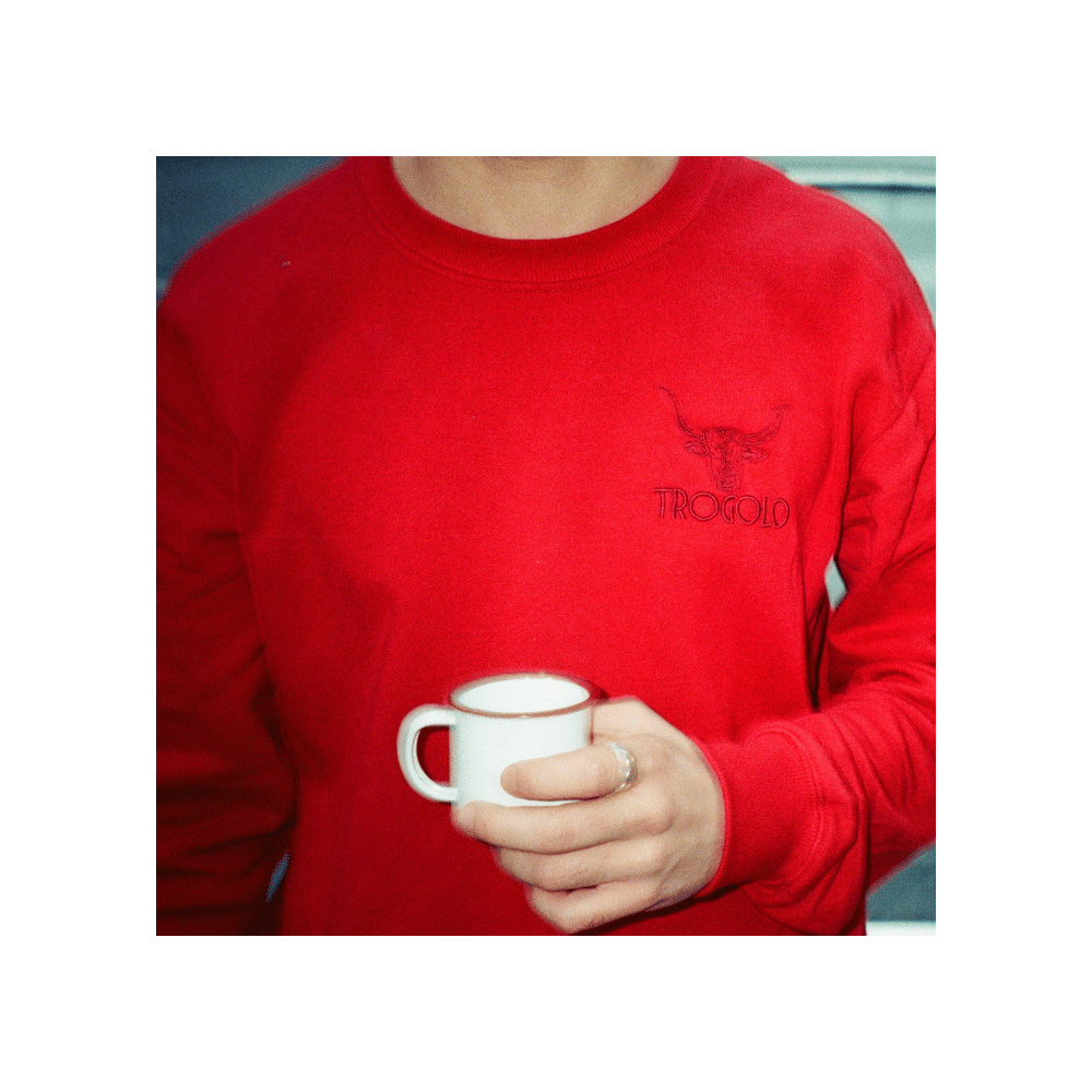 Trogolo Logo Red Sweatshirt