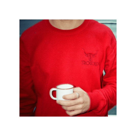 Trogolo Logo Red Sweatshirt