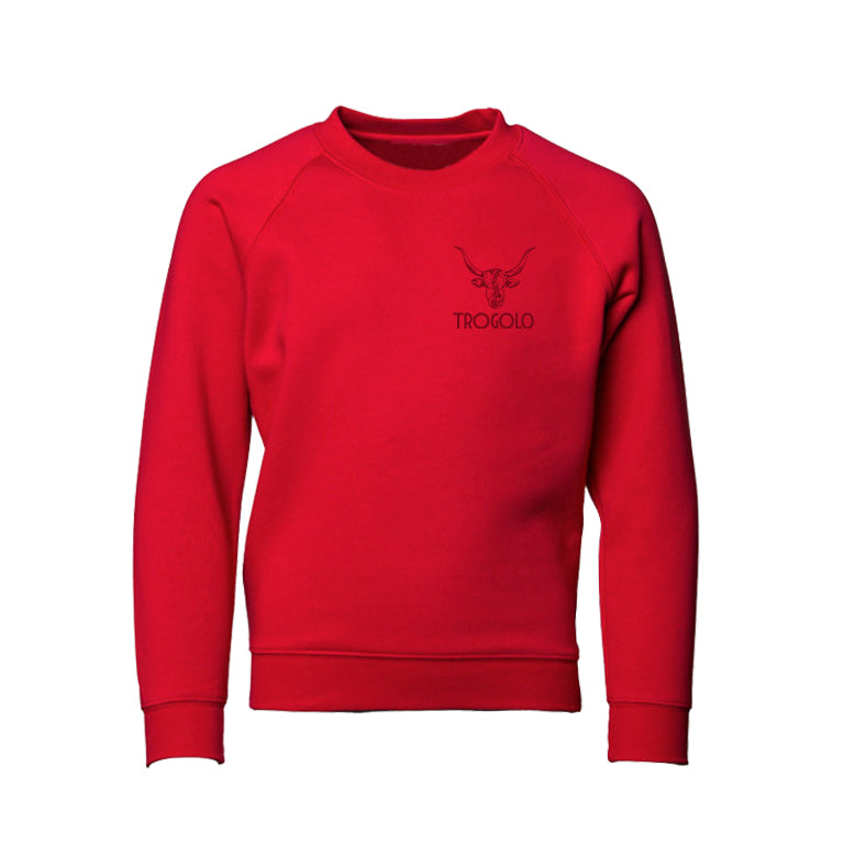 Trogolo Logo Red Sweatshirt